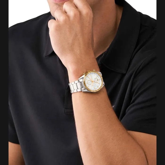 Michael Kors Accelerator Chronograph Gents TwoTone Watch Michael Kors Rings