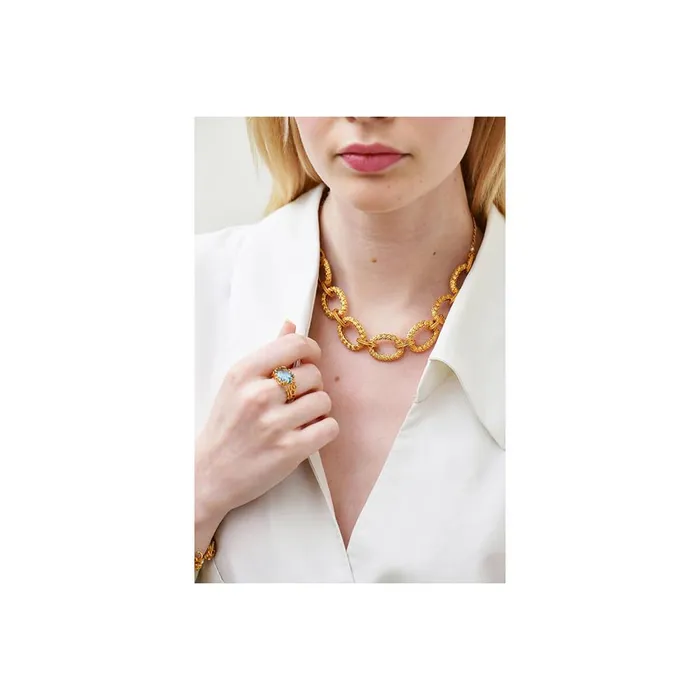 Necklaces Les Nereides Les Nereides Rings Of Marine Flora Collar Necklace Necklaces Les Nereides Les Nereides Rings Of Marine Flora Collar Necklace