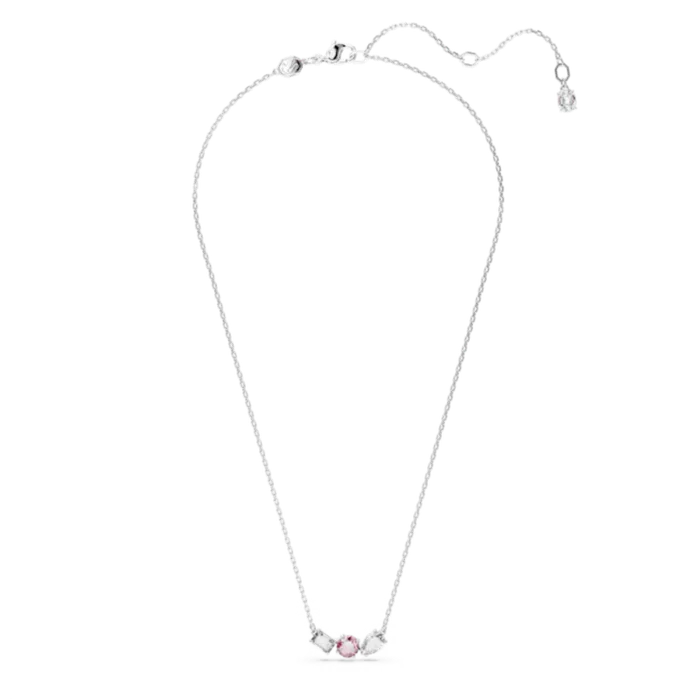 Necklaces Swarovski Swarovski Mesmera Necklace Mixed cuts Pink Rhodium plated Necklaces Swarovski Swarovski Mesmera Necklace Mixed cuts Pink Rhodium plated