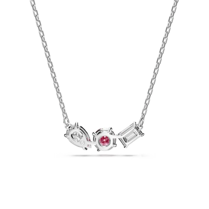 Necklaces Swarovski Swarovski Mesmera Necklace Mixed cuts Pink Rhodium plated Necklaces Swarovski Swarovski Mesmera Necklace Mixed cuts Pink Rhodium plated