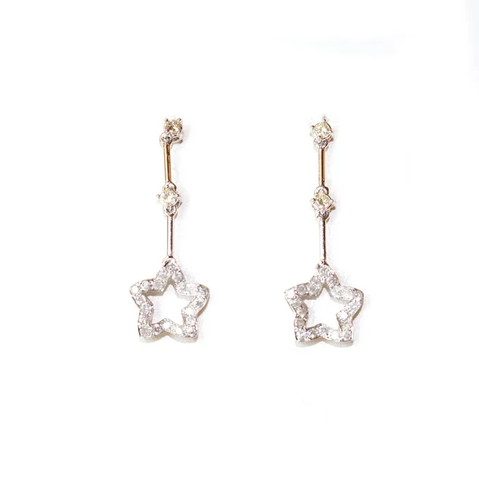 Ouzonian Earrings Ouzonian Earrings 18 Carat White Gold