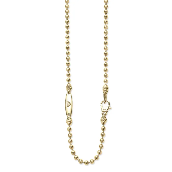 Rare Wonders 18K Gold Queen Pendant Necklace LAGOS Necklaces Rare Wonders 18K Gold Queen Pendant Necklace LAGOS Necklaces