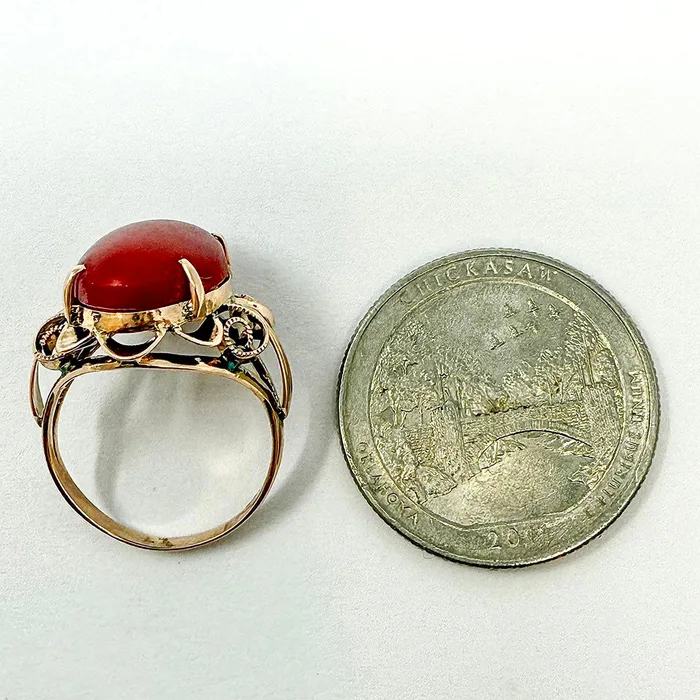 Rings Jewelry Coral Ring