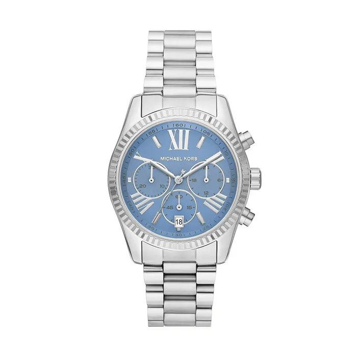 Rings Michael Kors Michael Kors Womens Lexington SilverTone Watch