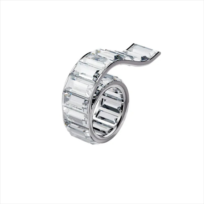 Rings Swarovski Swarovski Matrix Ring White Rhodium Plated