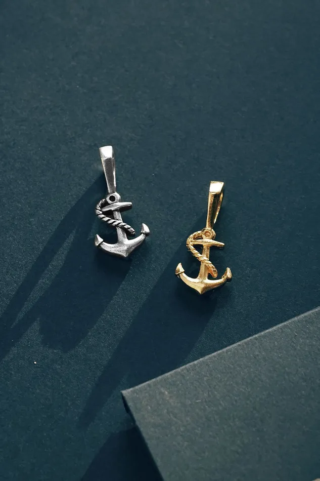 Rock the Boat Anchor Charm Air Anchor Charm Necklaces