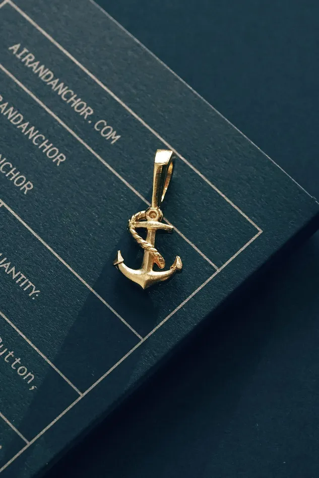 Rock the Boat Anchor Charm Air Anchor Charm Necklaces