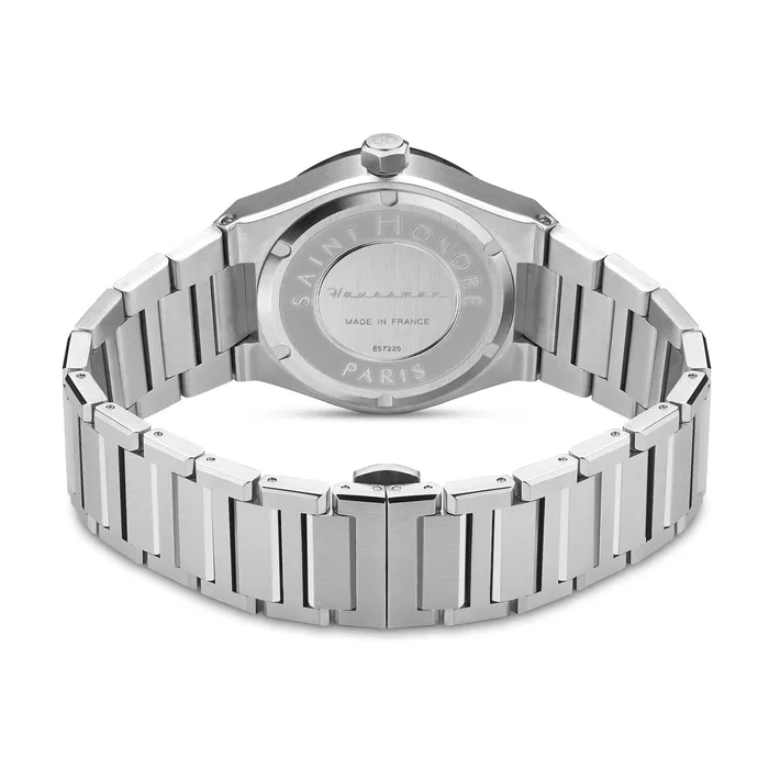 Saint Honore Haussman II Gents Blue Dial Stainless Steel Watch Saint Honore Watches