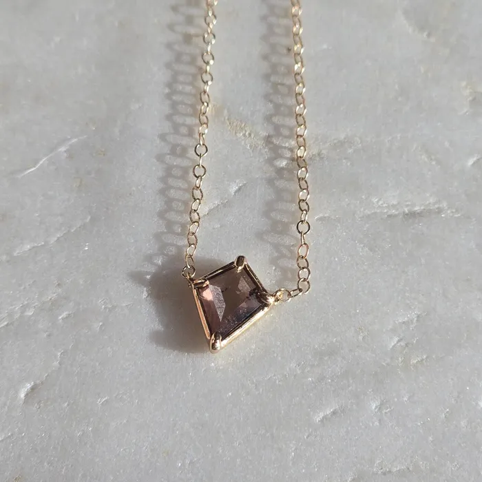 SARAH BRIGGS Necklaces 14K Hope Necklace 96ct