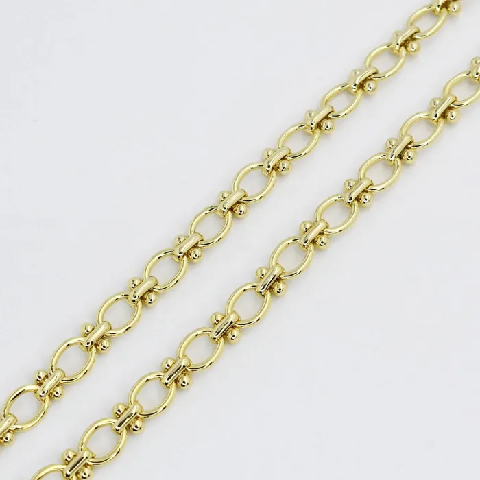 Treasure Jewels Necklaces Fancy Link Gold Necklace