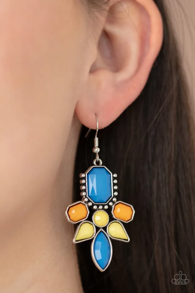All Eyes On U Jewelry Paparazzi Accessories Earrings Vacay Vixen Multicolor Paparazzi Earrings
