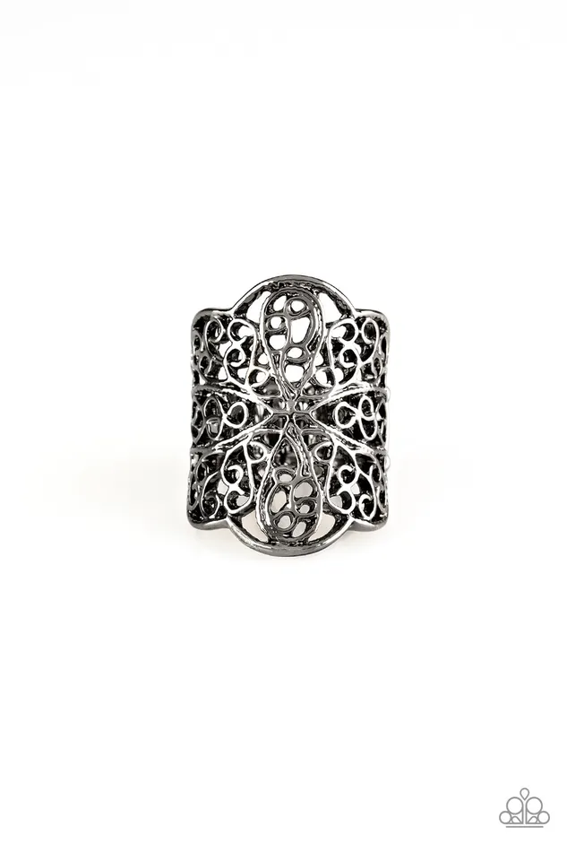 All Eyes On U Jewelry Paparazzi Accessories Rings The Way You Make Me Frill Black Paparazzi Ring All Eyes On U Jewelry Paparazzi Accessories Rings The Way You Make Me Frill Black Paparazzi Ring