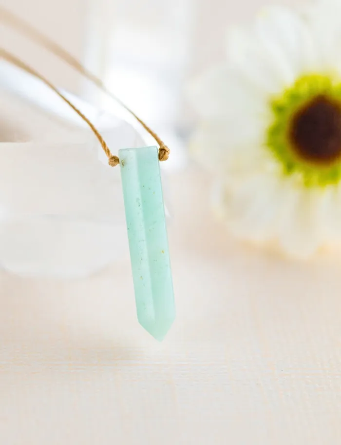 Amazonite Dream Necklace for Courage SoulKu Necklaces