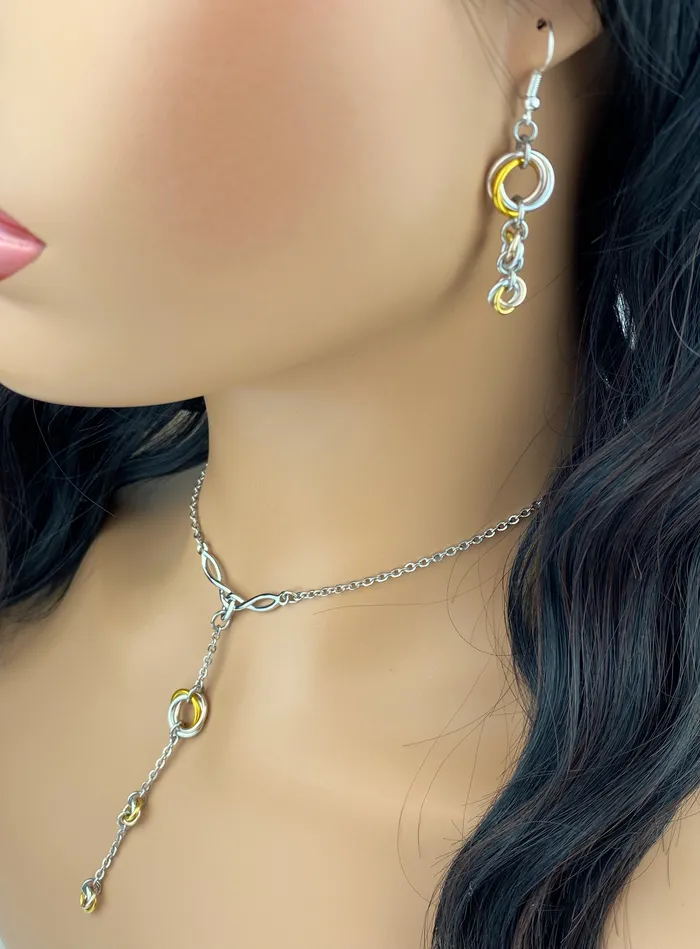 Captive Collars Earrings Earrings Gold Rose Gold Silver