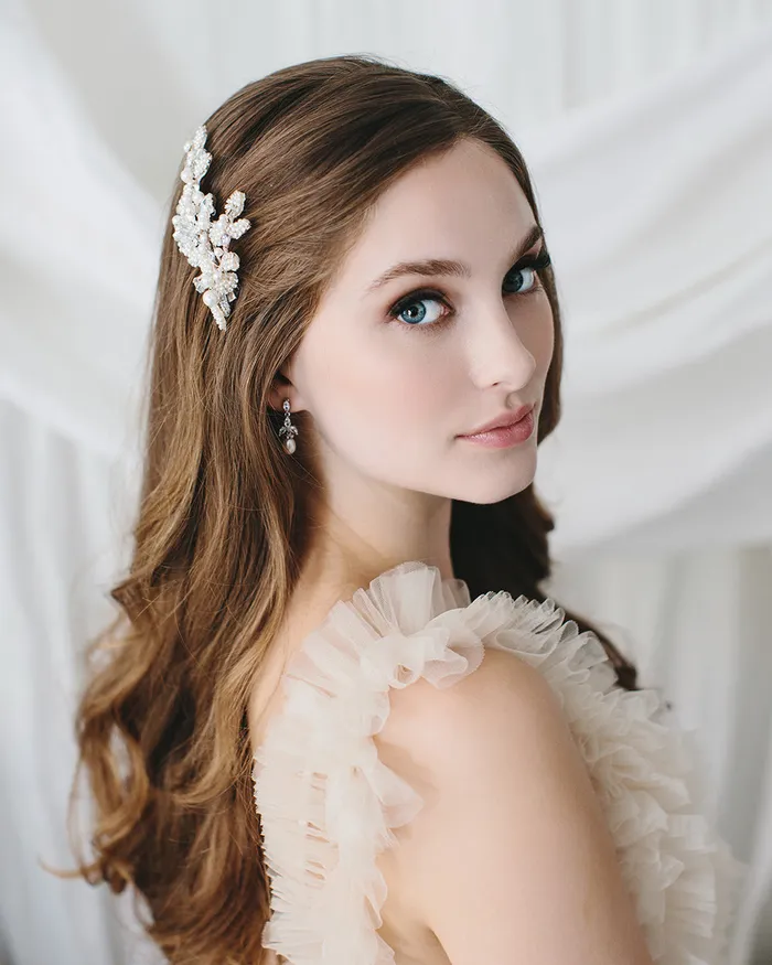 Dareth Colburn Earrings Madelyn Pearl Clip