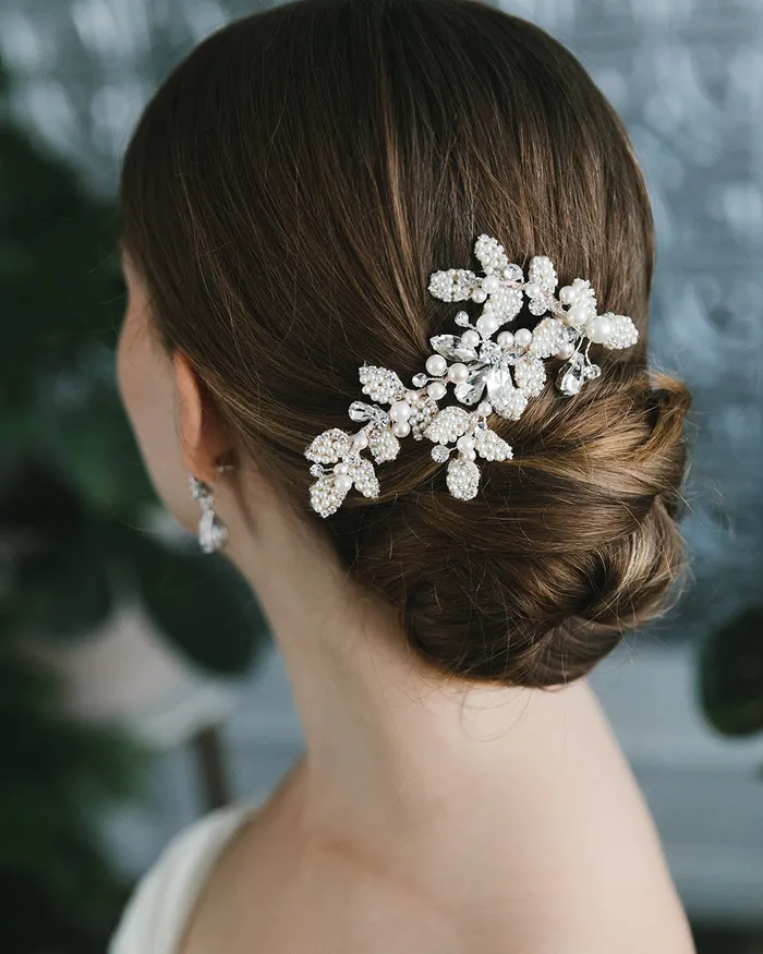Dareth Colburn Earrings Madelyn Pearl Clip