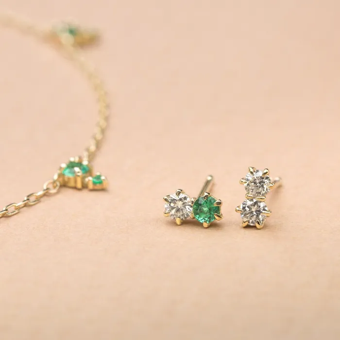 Duo Stud ILA Earrings