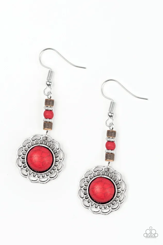 Earrings All Eyes On U Jewelry Paparazzi Accessories Desert Bliss Red Paparazzi Earrings Earrings All Eyes On U Jewelry Paparazzi Accessories Desert Bliss Red Paparazzi Earrings