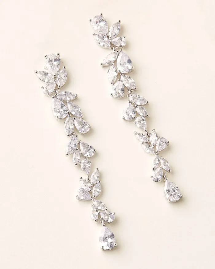 Earrings Dareth Colburn Anastasia Statement CZ Earrings