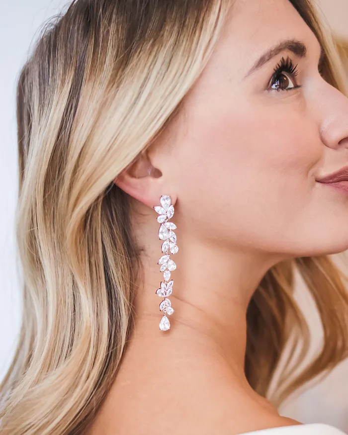 Earrings Dareth Colburn Anastasia Statement CZ Earrings