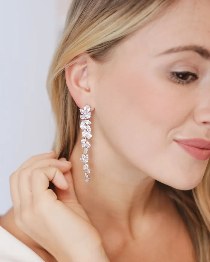 Earrings Dareth Colburn Anastasia Statement CZ Earrings