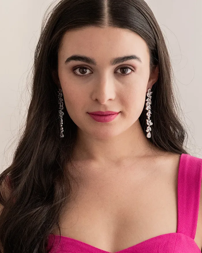 Earrings Dareth Colburn Anastasia Statement CZ Earrings