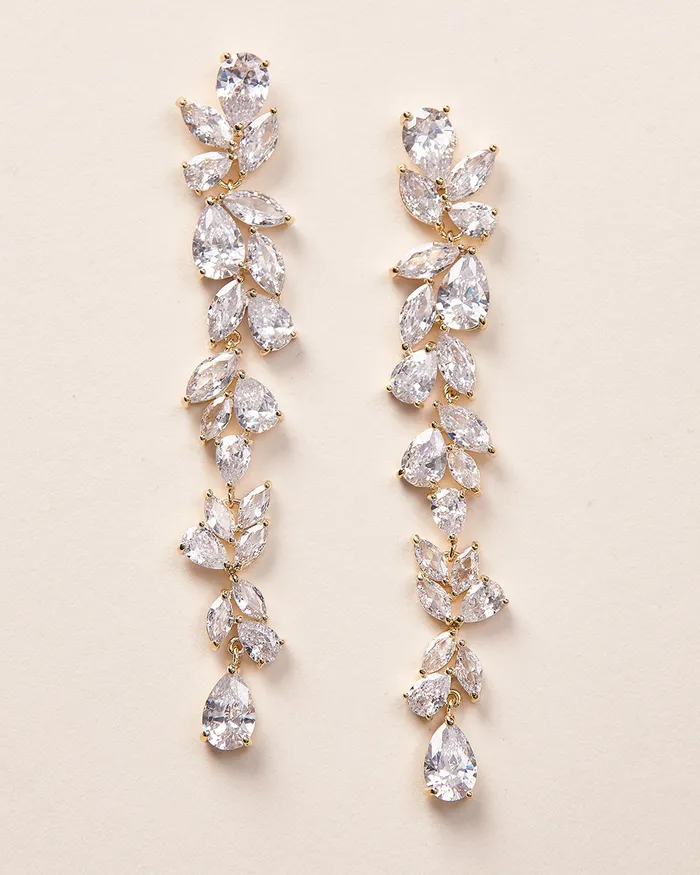 Earrings Dareth Colburn Anastasia Statement CZ Earrings