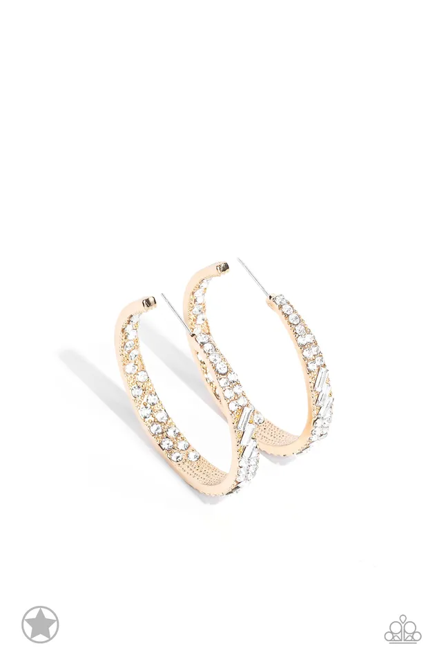 Earrings GLITZY By Association Gold Paparazzi Earrings All Eyes On U Jewelry Paparazzi Accessories Earrings GLITZY By Association Gold Paparazzi Earrings All Eyes On U Jewelry Paparazzi Accessories