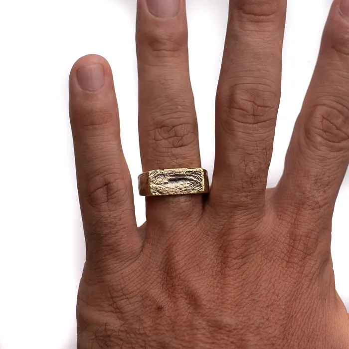 EYE RING BRASS JewelryLab Rings