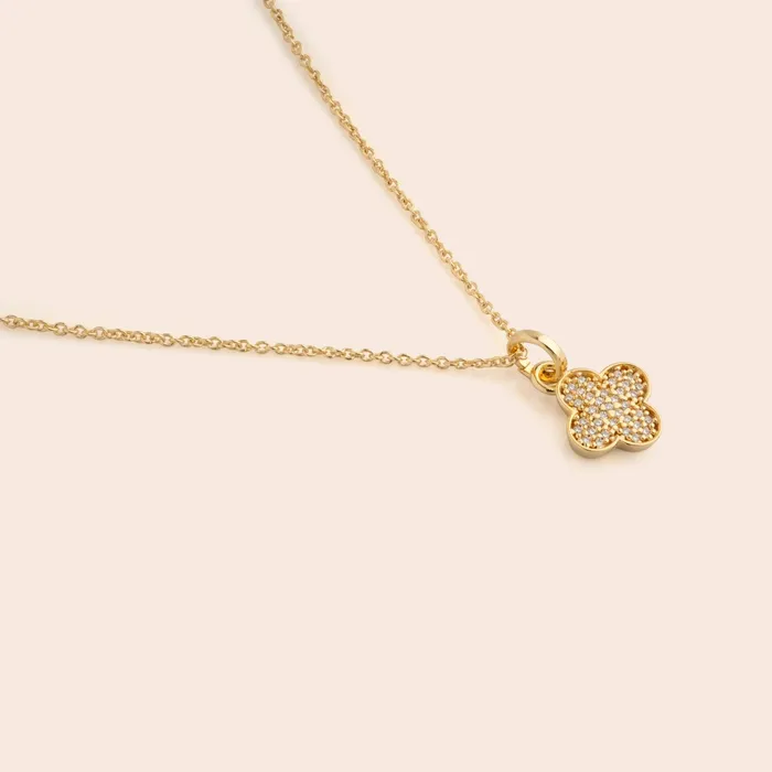 Gemlet Necklaces Clover CZ Necklace Gemlet Necklaces Clover CZ Necklace