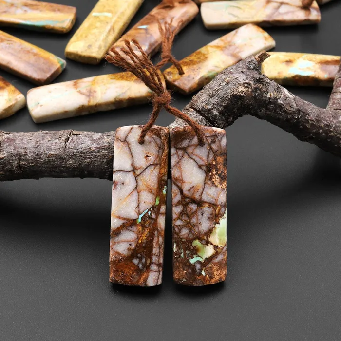 Intrinsic Trading Earrings Genuine Natural Turquoise From Royston Nevada Rectangle Earring Pair Drilled Matched Gemstone Beads A4 Intrinsic Trading Earrings Genuine Natural Turquoise From Royston Nevada Rectangle Earring Pair Drilled Matched Gemstone Beads A4
