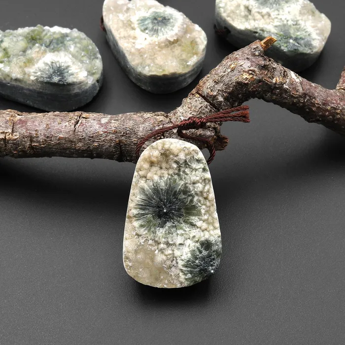 Intrinsic Trading Necklaces Natural Ocean Jasper Pendant Freeform Teardrop Oval Shape Gemstone PDT0207 Intrinsic Trading Necklaces Natural Ocean Jasper Pendant Freeform Teardrop Oval Shape Gemstone PDT0207