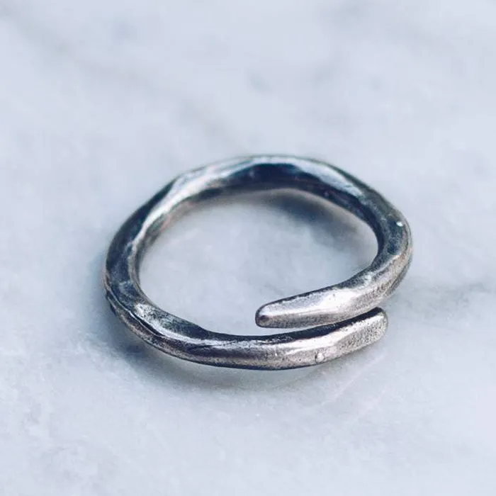 Jess Zabala Jewelry DEEP WATER RING 925 STERLING SILVER Rings