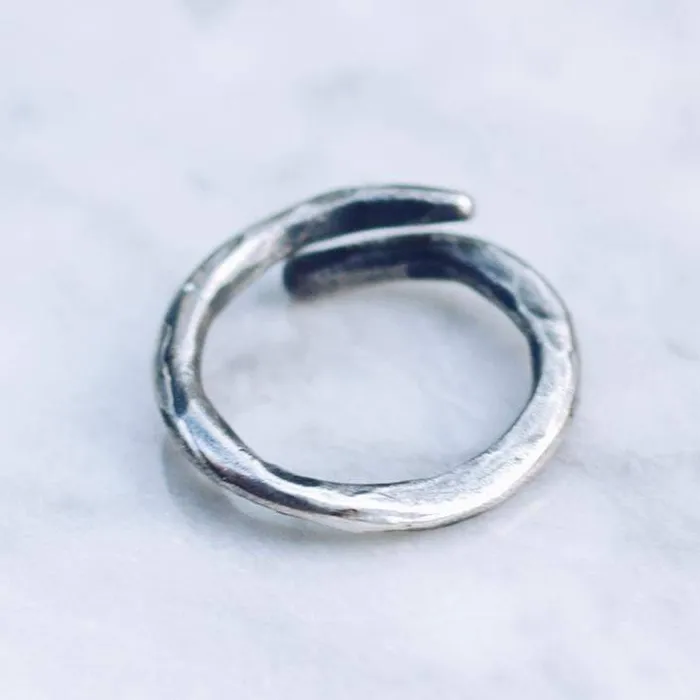 Jess Zabala Jewelry DEEP WATER RING 925 STERLING SILVER Rings