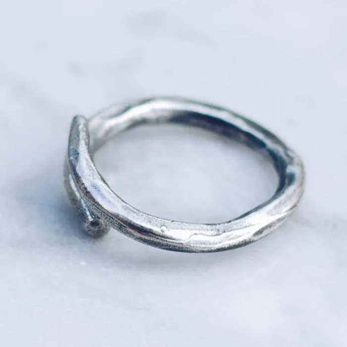 Jess Zabala Jewelry DEEP WATER RING 925 STERLING SILVER Rings
