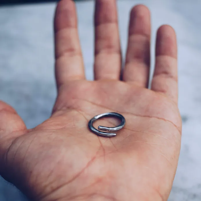 Jess Zabala Jewelry DEEP WATER RING 925 STERLING SILVER Rings