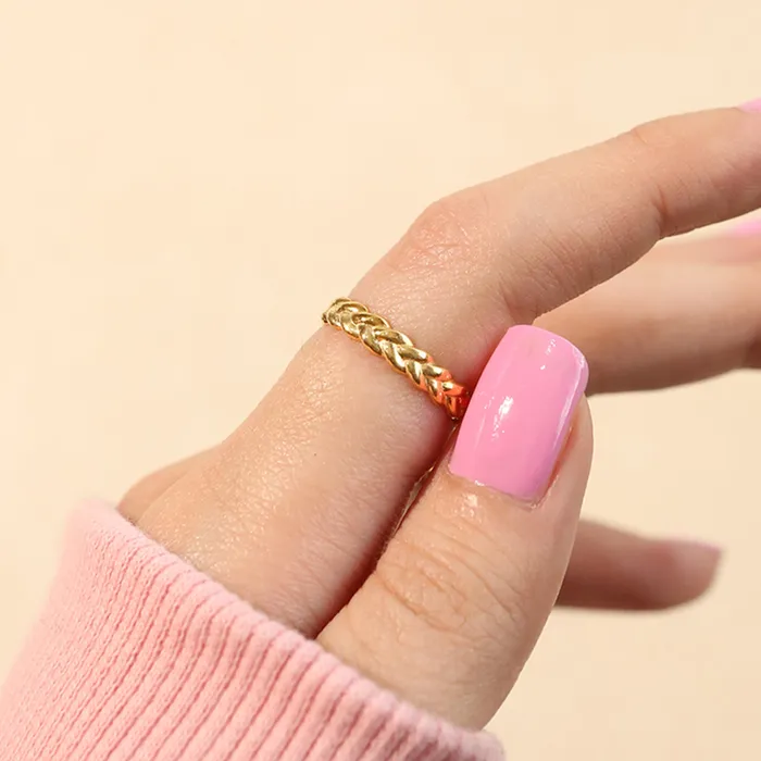 LOULOUROSE Braid Ring Rings