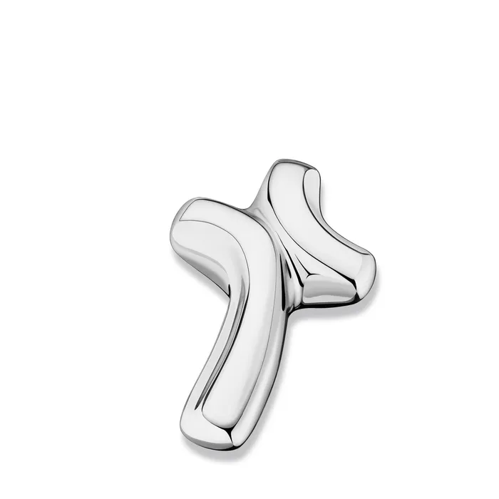 LoveUrns Rings ComfortCross Keepsake Urn Pol Silver