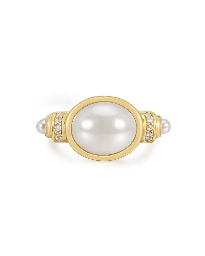 Luv Aj Rings The Pearl Statement Ring