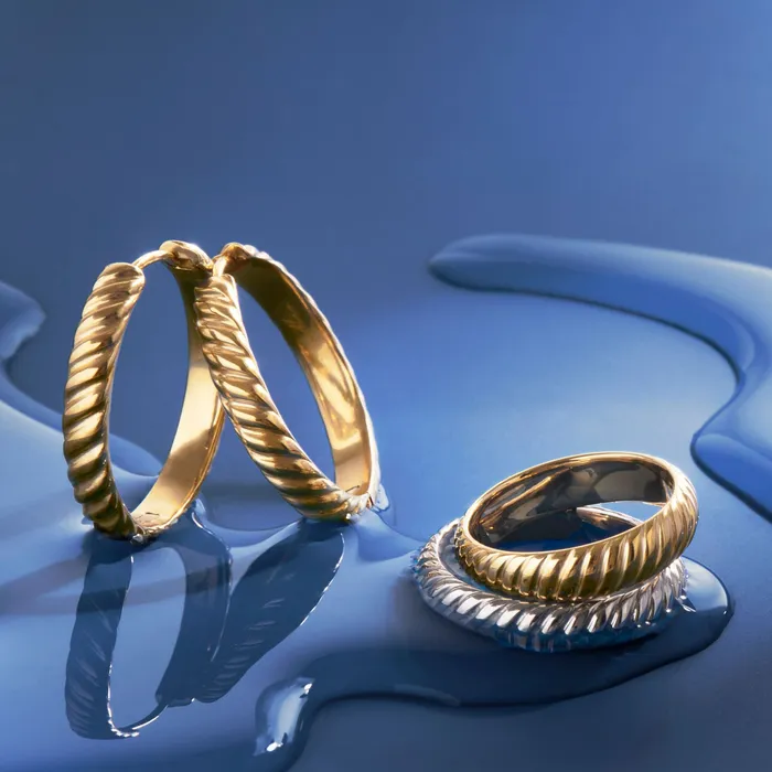 miabijoux Earrings Estelle Huggie Earrings