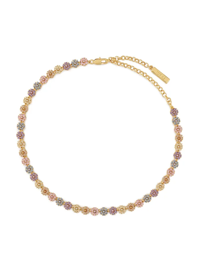 Necklaces Daisy Studs Necklace Gold Luv Aj