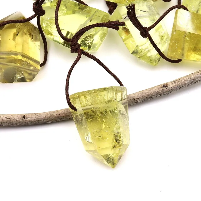 Necklaces Natural Golden Lemon Topaz Pendant Side Drilled Point Tower Pendulum Gemstone Crystal Focal Bead A1 Intrinsic Trading Necklaces Natural Golden Lemon Topaz Pendant Side Drilled Point Tower Pendulum Gemstone Crystal Focal Bead A1 Intrinsic Trading