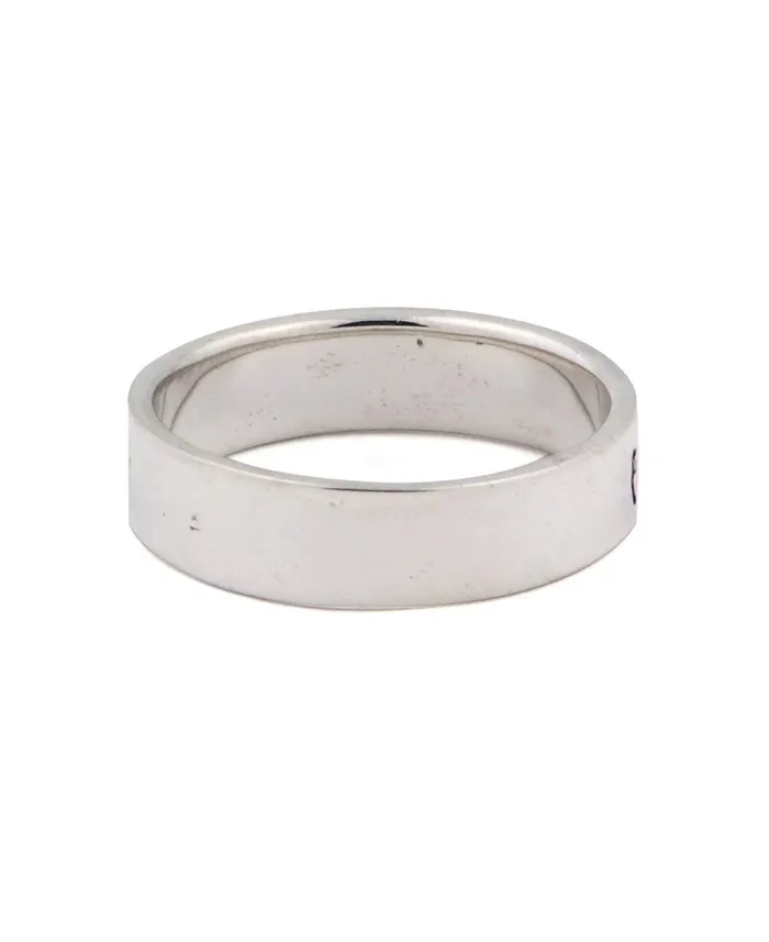 Rings Buddha Groove Lotus Design Sized Sterling Silver Band Rings