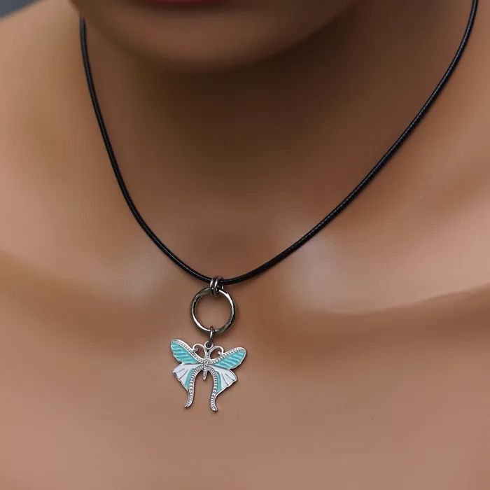 Rings Enamel Butterfly ORing Day Collar Captive Collars