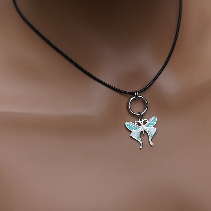 Rings Enamel Butterfly ORing Day Collar Captive Collars
