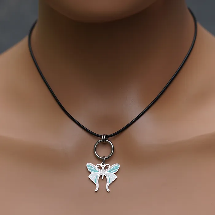 Rings Enamel Butterfly ORing Day Collar Captive Collars