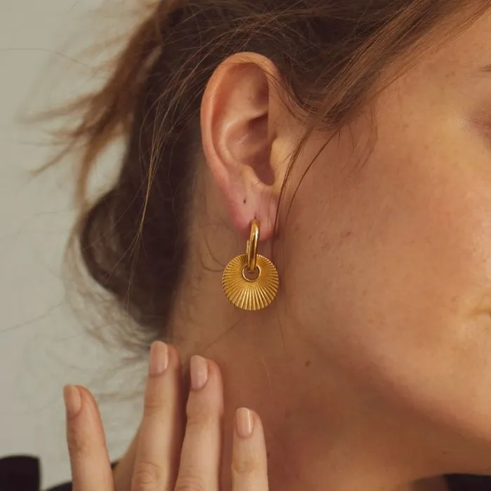 SOKO Earrings Jua Capsule Hoop Earrings