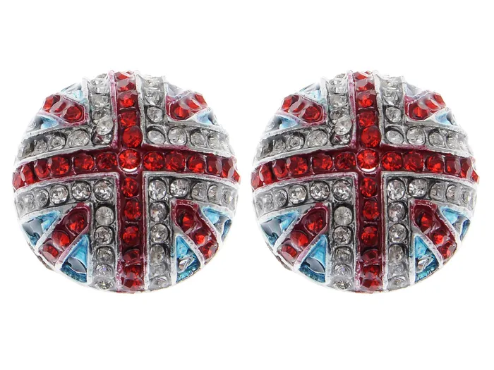 Alilang Earrings Bowl Shaped Multicolour Earrings
