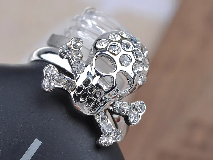 Alilang Rings Anarchy Pirate Death Skull Bone Cross Biker Ring Alilang Rings Anarchy Pirate Death Skull Bone Cross Biker Ring