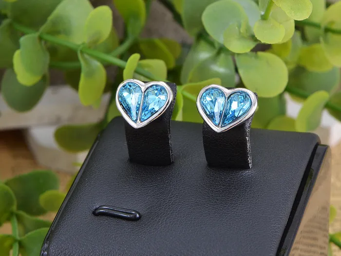 Alilang Swarovski Crystal Sapphire Blue Element Stud Earrings Earrings Alilang Swarovski Crystal Sapphire Blue Element Stud Earrings Earrings